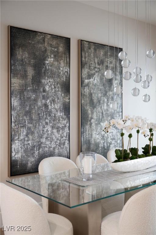 view of dining room