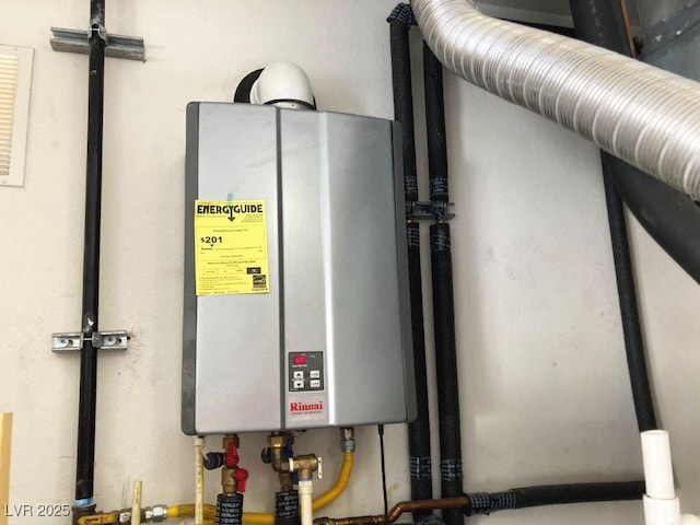 utilities featuring water heater