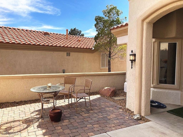 view of patio