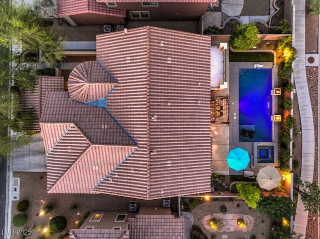 8429 Brackenfield Ave, Las Vegas, NV 89178 - view from above of property