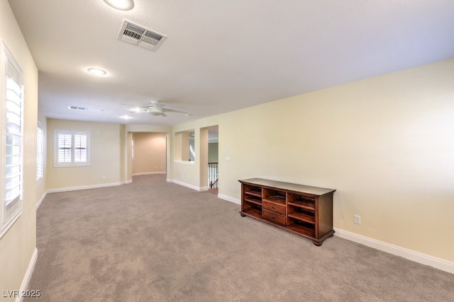 8429 Brackenfield Ave, Las Vegas, NV 89178 - carpeted empty room with ceiling fan and baseboards