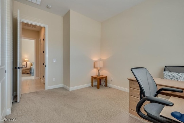8944 Skye Canyon Ranch St, Las Vegas, NV 89166 - carpeted home office with baseboards