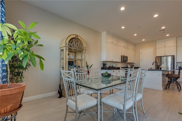 8944 Skye Canyon Ranch St, Las Vegas, NV 89166 - dining space featuring recessed lighting and baseboards