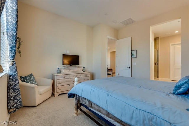 8944 Skye Canyon Ranch St, Las Vegas, NV 89166 - bedroom with light carpet and recessed lighting