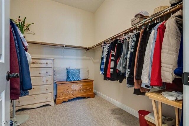 8944 Skye Canyon Ranch St, Las Vegas, NV 89166 - walk in closet with carpet flooring