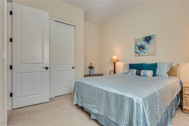 8944 Skye Canyon Ranch St, Las Vegas, NV 89166 - bedroom with light colored carpet and a closet