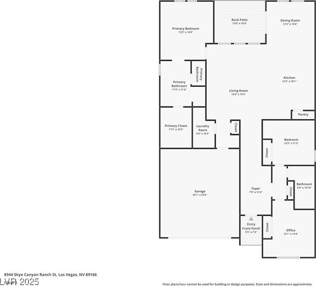 8944 Skye Canyon Ranch St, Las Vegas, NV 89166 - home floor plan