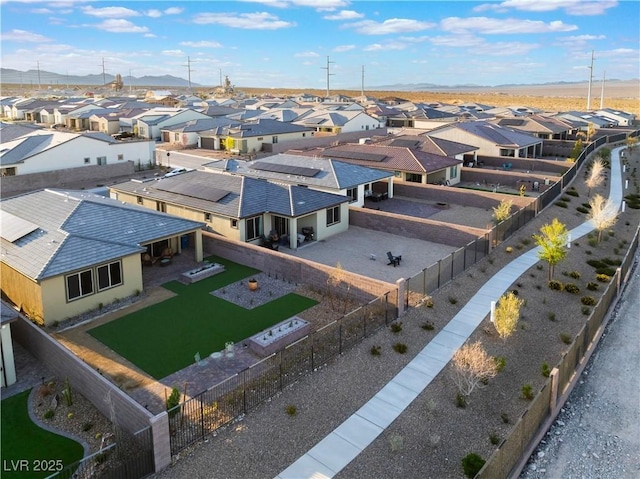 10216 Chrysolite Pl, Las Vegas, NV 89143 - aerial perspective of suburban area