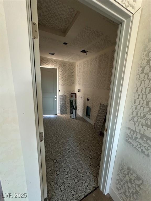331 Huracan St, Pahrump, NV 89048 - interior space featuring wallpapered walls and hookup for a washing machine