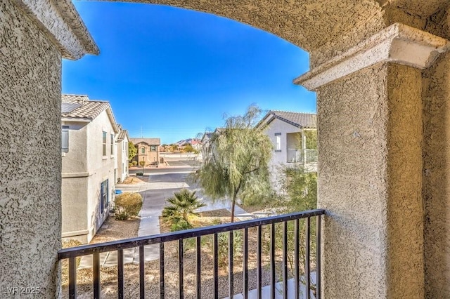 4516 Townwall St, Las Vegas, NV 89115 - balcony featuring a residential view