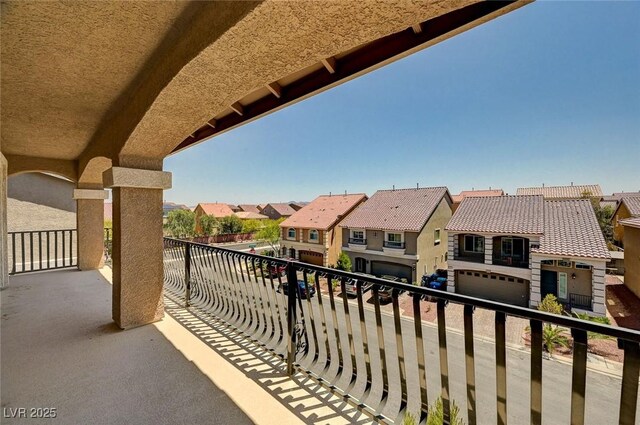 6516 Austin Hope Ave, Las Vegas, NV 89118 - balcony with a residential view