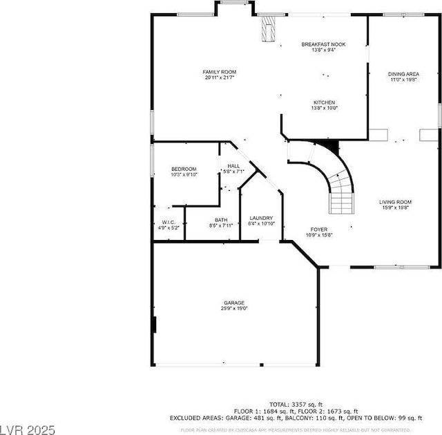 506 Staghorn Pass Ave, Las Vegas, NV 89183 - home floor plan