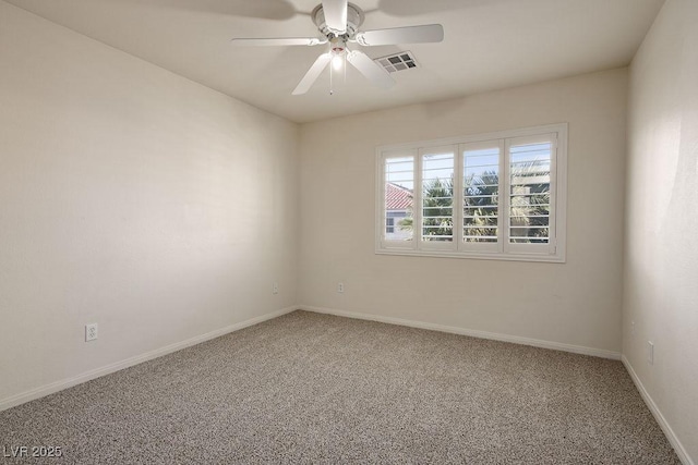 506 Staghorn Pass Ave, Las Vegas, NV 89183 - empty room with carpet flooring, ceiling fan, and baseboards