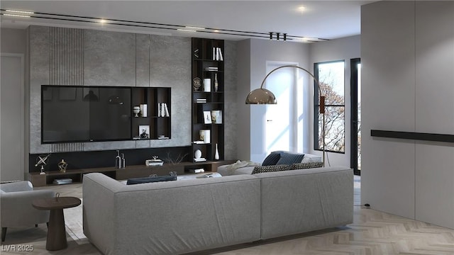 view of living area