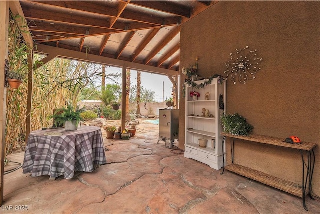 5050 Secret Rock St, Las Vegas, NV 89122 - view of patio
