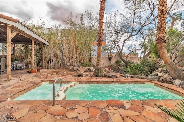 5050 Secret Rock St, Las Vegas, NV 89122 - view of swimming pool with a patio area and a swimming pool