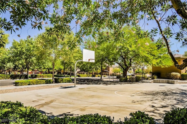 7649 Calico Fields St, Las Vegas, NV 89149 - view of basketball court with community basketball court