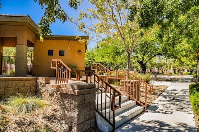 7649 Calico Fields St, Las Vegas, NV 89149 - exterior space featuring stucco siding