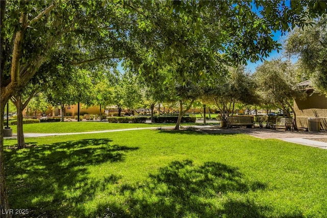 7649 Calico Fields St, Las Vegas, NV 89149 - view of home's community featuring a lawn