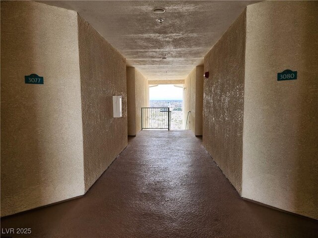 3550 Bay Sands Dr Unit 3077, Laughlin, NV 89029 - corridor with a textured wall