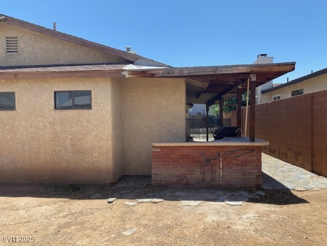 7732 Blackbird Ave, Las Vegas, NV 89145 - view of patio