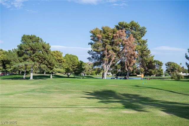 3586 Spencer St, Las Vegas, NV 89169 - surrounding community with a yard