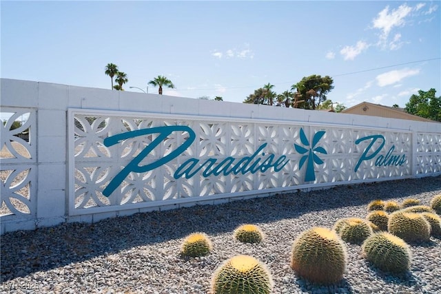 3586 Spencer St, Las Vegas, NV 89169 - view of community sign