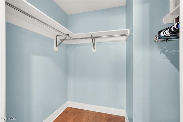 150 Las Vegas Blvd Unit 918, Las Vegas, NV 89101 - spacious closet featuring wood finished floors