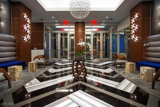150 Las Vegas Blvd Unit 918, Las Vegas, NV 89101 - lobby with recessed lighting
