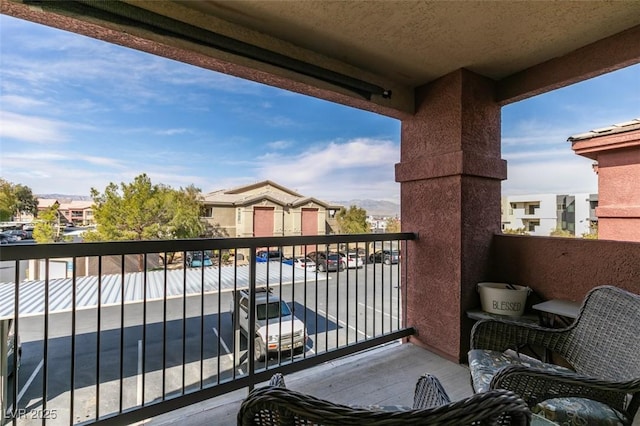 8000 Badura Ave Unit 2063, Las Vegas, NV 89113 - balcony with a residential view