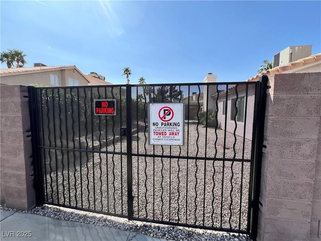 1403 Bareback Ct, Henderson, NV 89014 - view of gate featuring fence