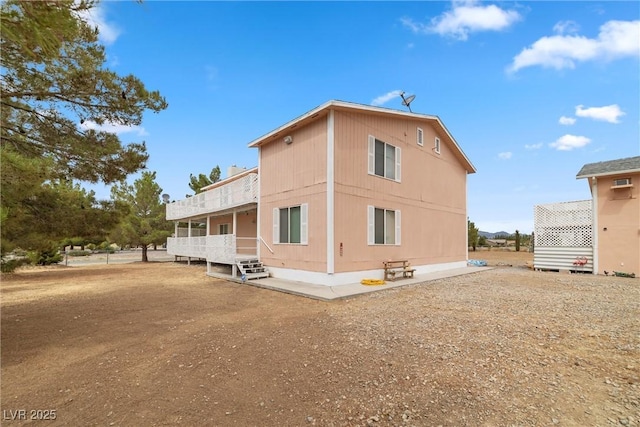 view of rear view of house