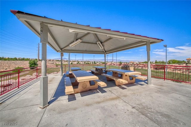 2064 Poetry Ave, Henderson, NV 89052 - view of patio with a gazebo