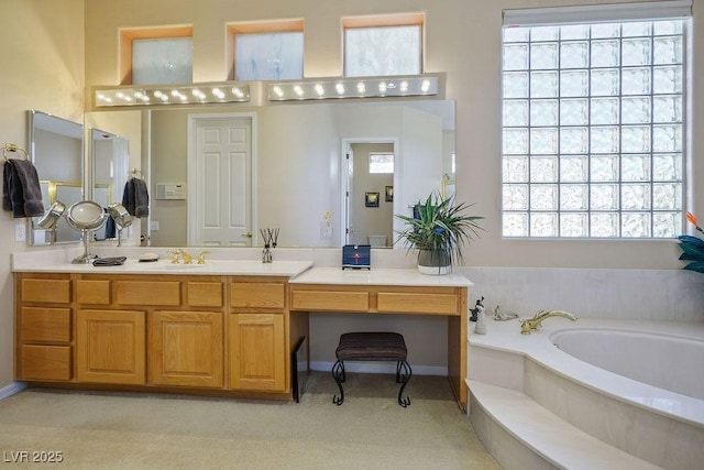 10524 Longwood Dr, Las Vegas, NV 89134 - full bath featuring a bath and vanity