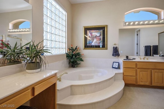 10524 Longwood Dr, Las Vegas, NV 89134 - full bathroom with a bath and vanity