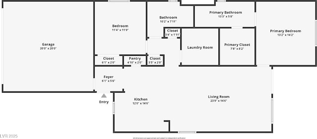 2114 Cold Canyon Ave, North Las Vegas, NV 89086 - floor plan