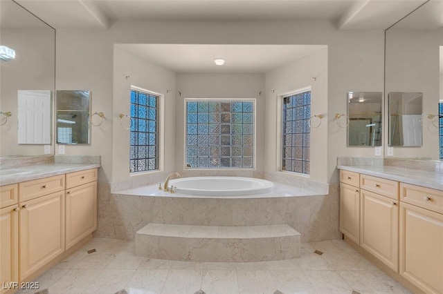 2290 Casa Bella Ct, Las Vegas, NV 89117 - full bathroom with a bath and vanity