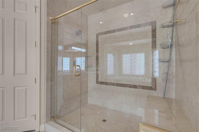 2290 Casa Bella Ct, Las Vegas, NV 89117 - full bathroom with a stall shower and healthy amount of natural light