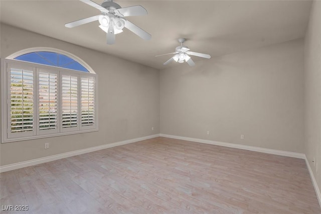 2290 Casa Bella Ct, Las Vegas, NV 89117 - unfurnished room featuring wood finished floors and ceiling fan