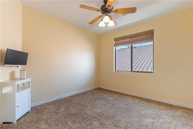 812 Eaglewood Dr, Las Vegas, NV 89144 - unfurnished room with carpet flooring and a ceiling fan