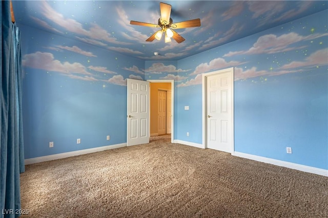 812 Eaglewood Dr, Las Vegas, NV 89144 - unfurnished room with carpet flooring and ceiling fan