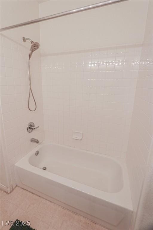 full bathroom featuring bathing tub / shower combination