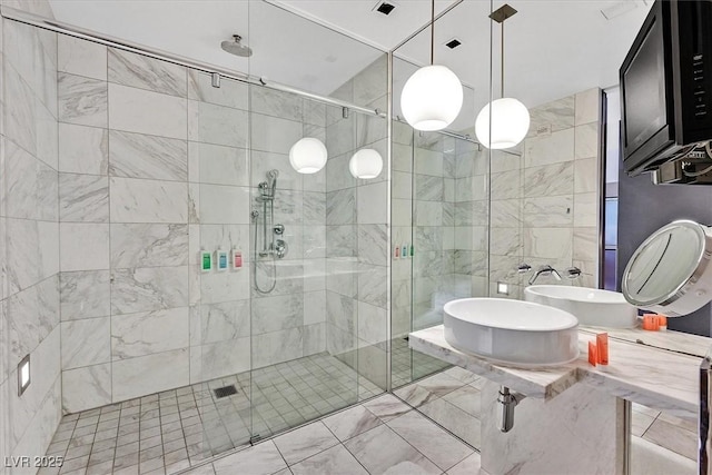 4381 W Flamingo Rd Unit 1609, Las Vegas, NV 89103 - bathroom featuring a shower stall