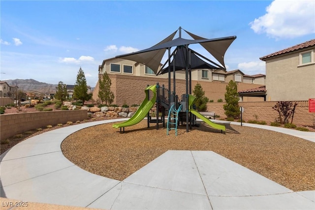 view of communal playground