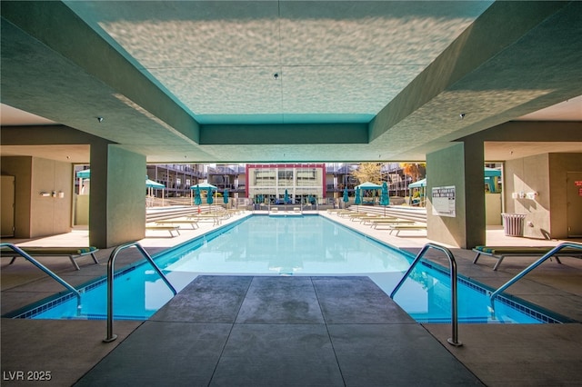 8925 W Flamingo Rd Unit 228, Las Vegas, NV 89147 - pool featuring a patio area