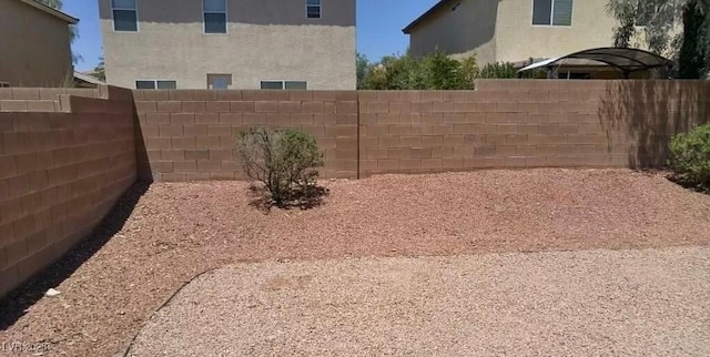3883 Winter Whitetail St, Las Vegas, NV 89122 - view of yard with a fenced backyard