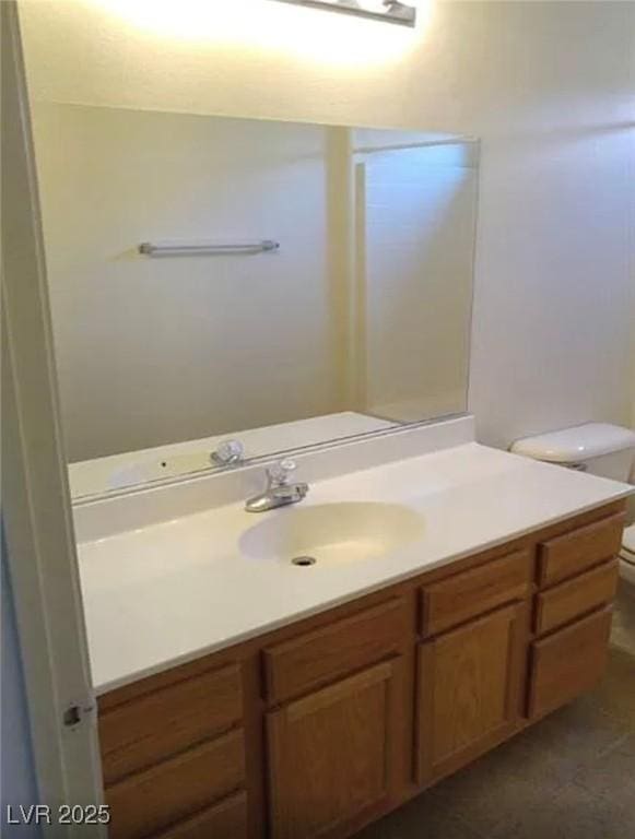 3883 Winter Whitetail St, Las Vegas, NV 89122 - bathroom featuring toilet and vanity