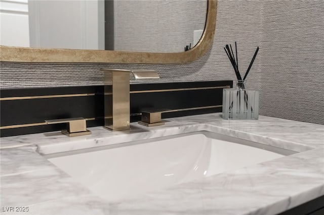 room details with a sink