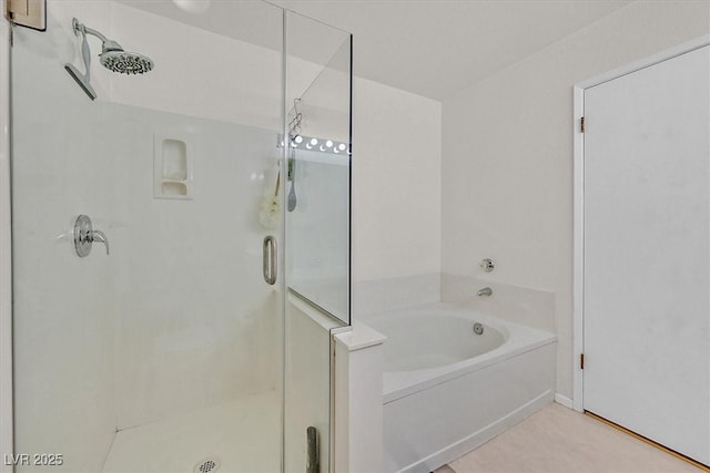 7901 Idledale Ct Unit 102, Las Vegas, NV 89145 - bathroom featuring a stall shower and a garden tub