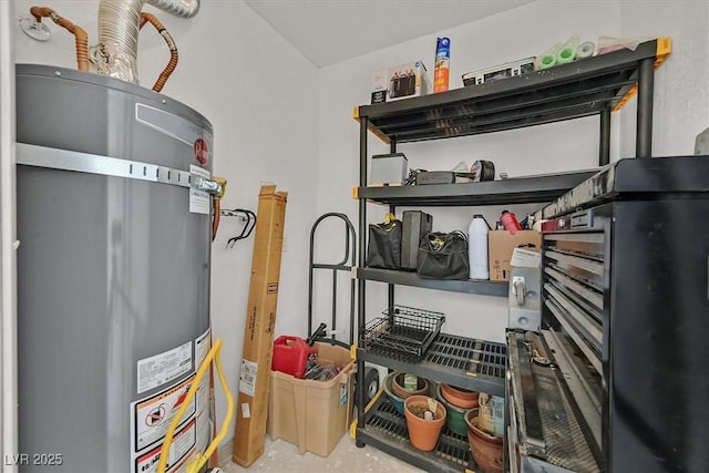 7901 Idledale Ct Unit 102, Las Vegas, NV 89145 - storage area featuring strapped water heater